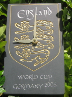 Welsh Slate Commemorative Clock